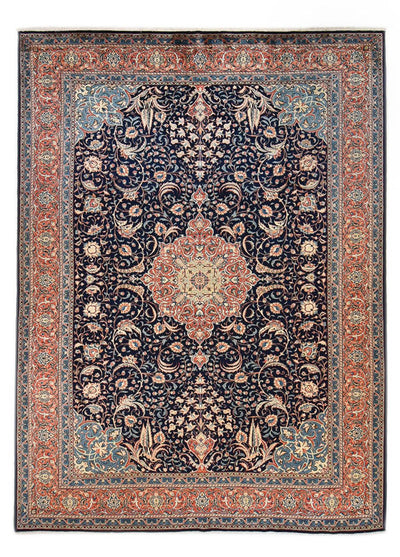 Sarouk Tapete 281x400cm - Tapete persa - azul escuro