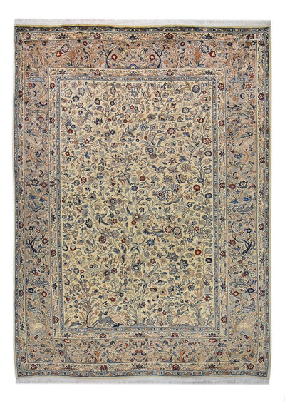 Kashan Tapete 249x352cm - Tapete persa - areia