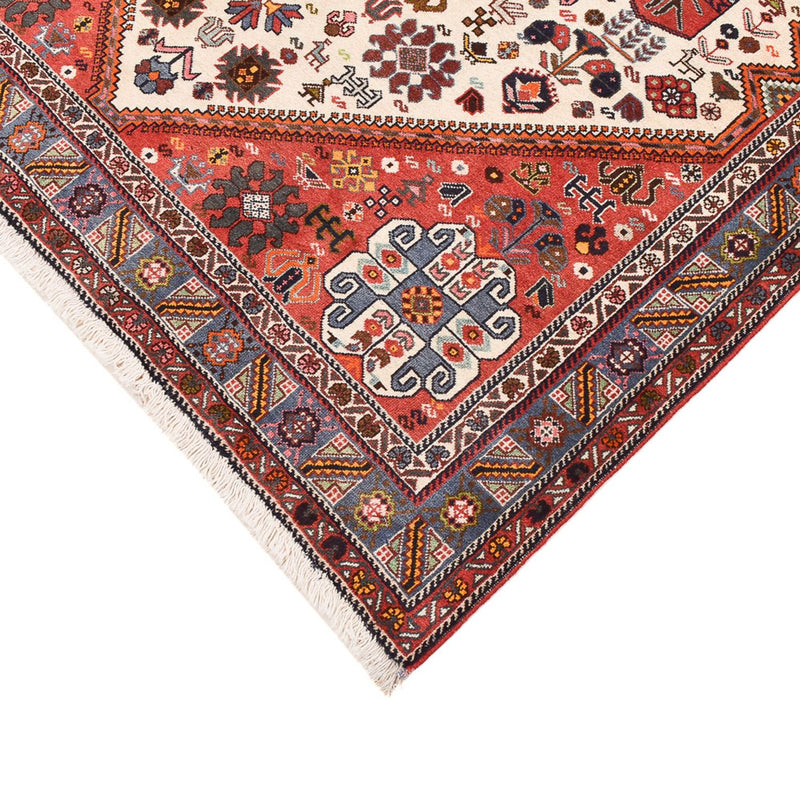 Tapete Gabbeh - Kashkuli Persa - 197 x 140 cm - multicolorido