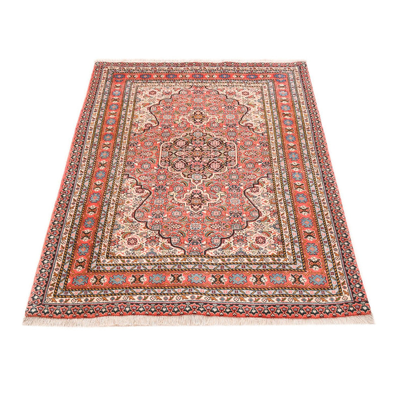 Tapete Persa - Tabriz - 156 x 110 cm - vermelho claro