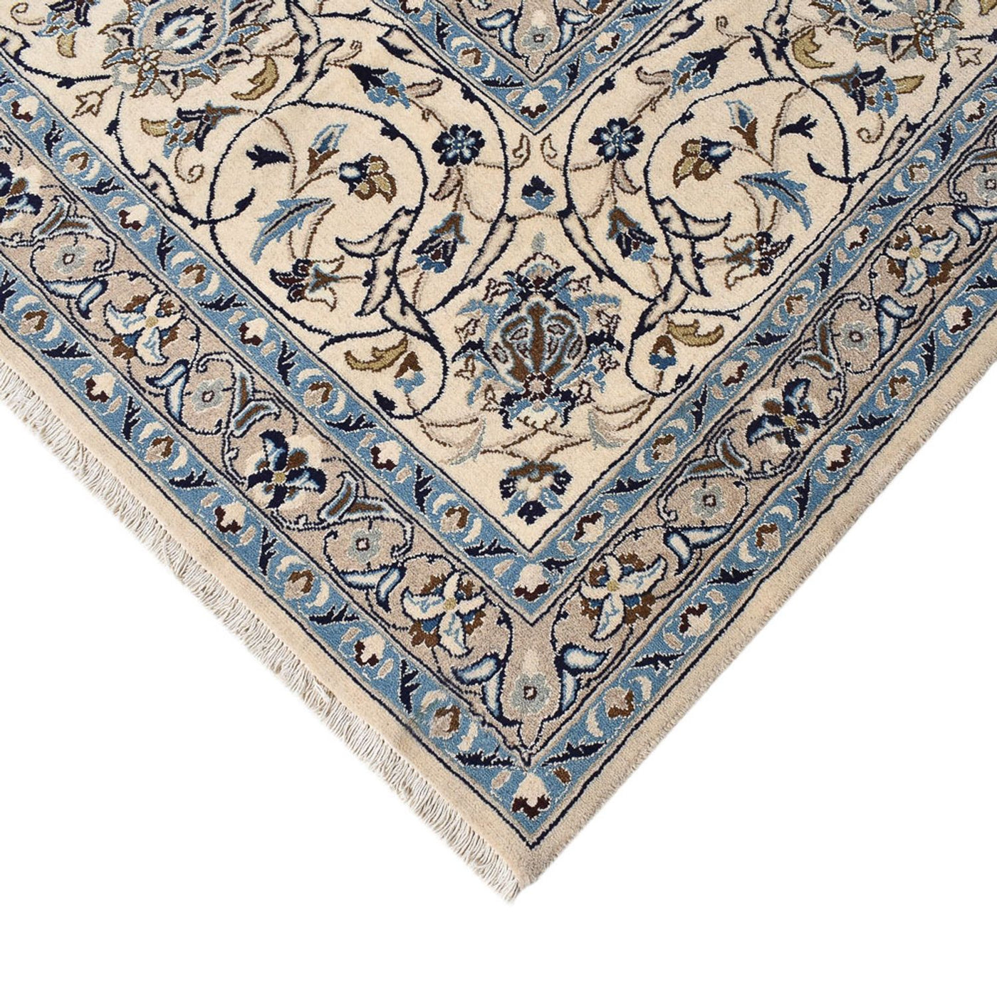 Tapete Persa - Nain - Royal - 404 x 390 cm - creme