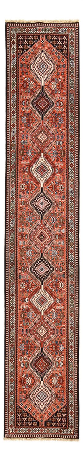 Corredor Tapete Persa - Nomadic - 407 x 74 cm - vermelho claro