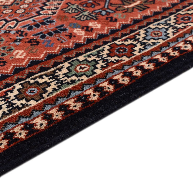 Corredor Tapete Persa - Nomadic - 407 x 74 cm - vermelho claro