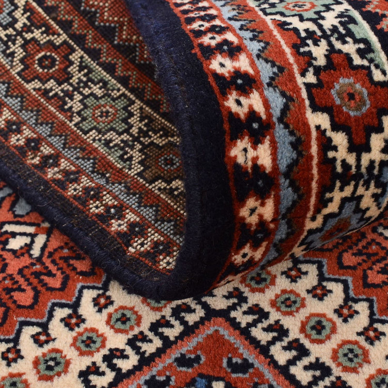 Corredor Tapete Persa - Nomadic - 407 x 74 cm - vermelho claro