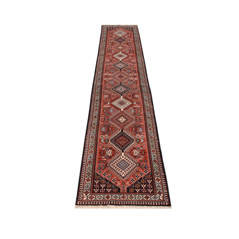 Corredor Tapete Persa - Nomadic - 407 x 74 cm - vermelho claro
