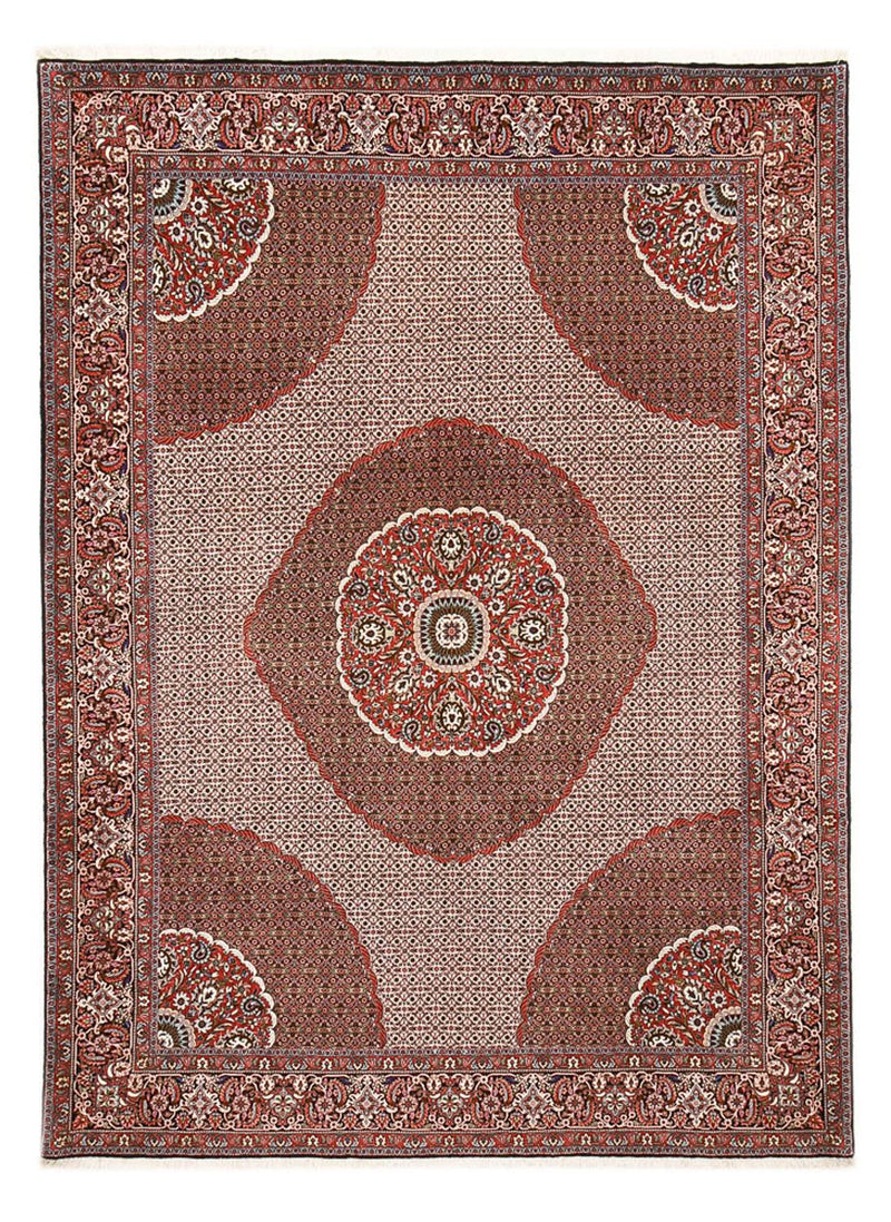 Tapete Persa - Bijar - 348 x 255 cm - ferrugem