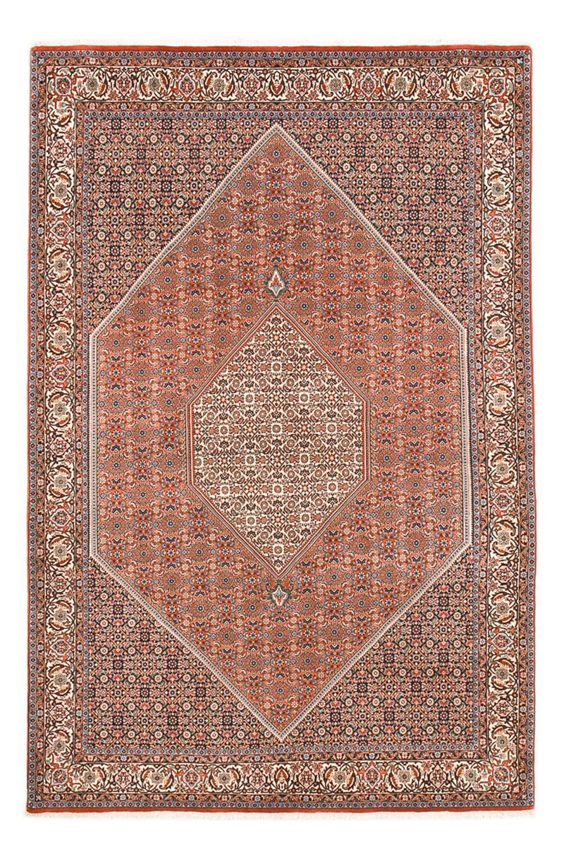 Tapete Persa - Bijar - 315 x 214 cm - ferrugem