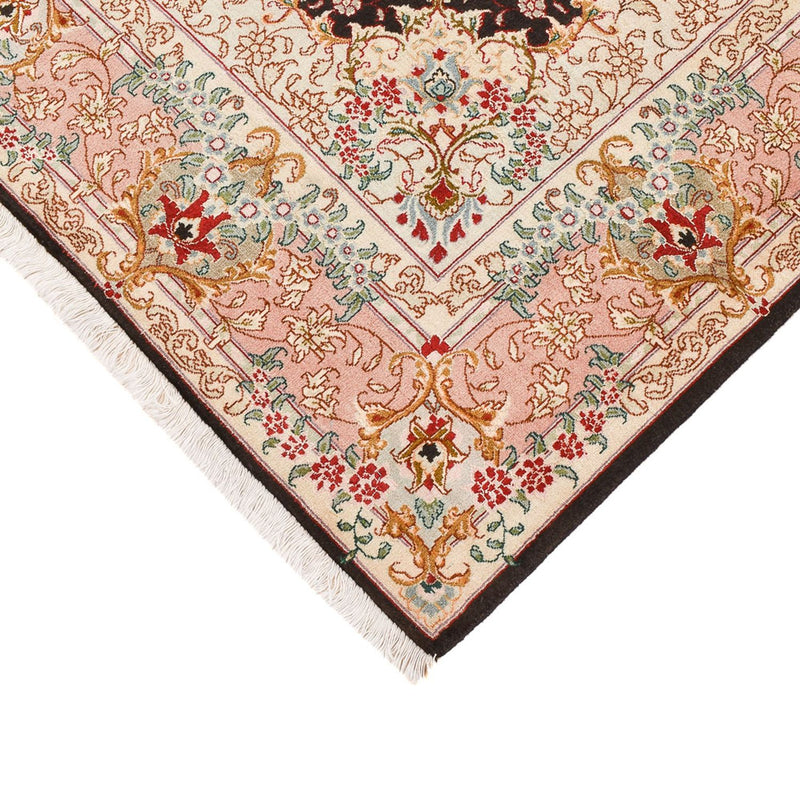 Tapete Persa - Tabriz - Royal - 210 x 151 cm - azul escuro
