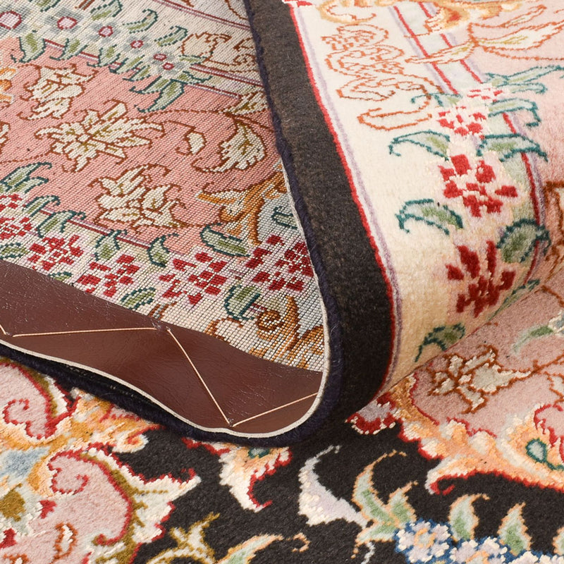 Tapete Persa - Tabriz - Royal - 210 x 151 cm - azul escuro