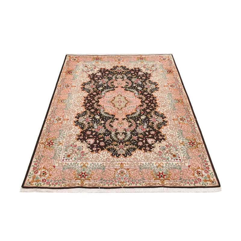 Tapete Persa - Tabriz - Royal - 210 x 151 cm - azul escuro