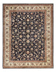 Tapete Persa - Clássico - Real - 390 x 294 cm - azul escuro