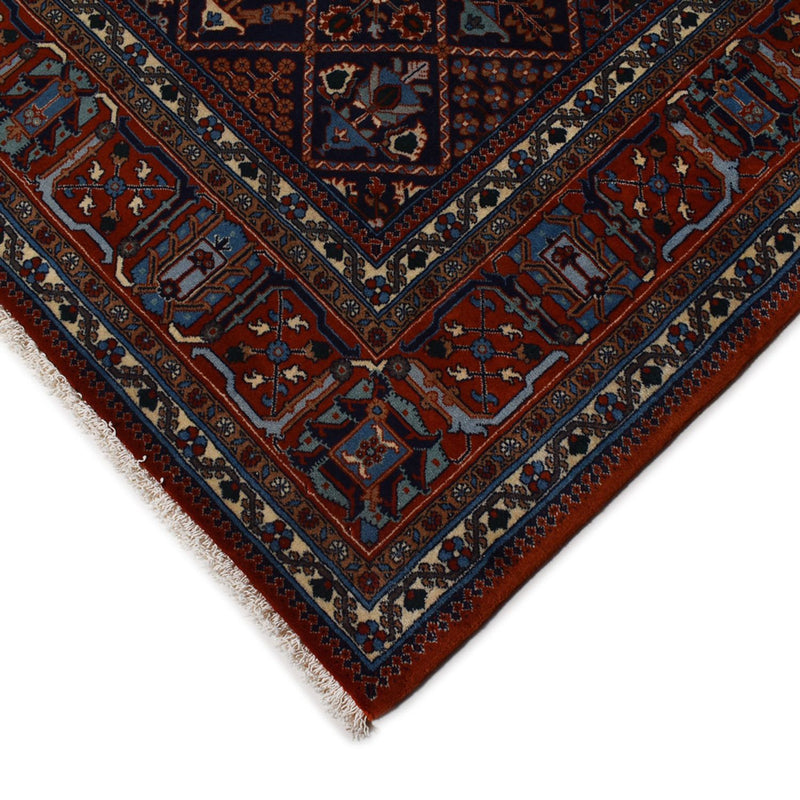 Tapete Persa - Bijar - 300 x 212 cm - vinho tinto