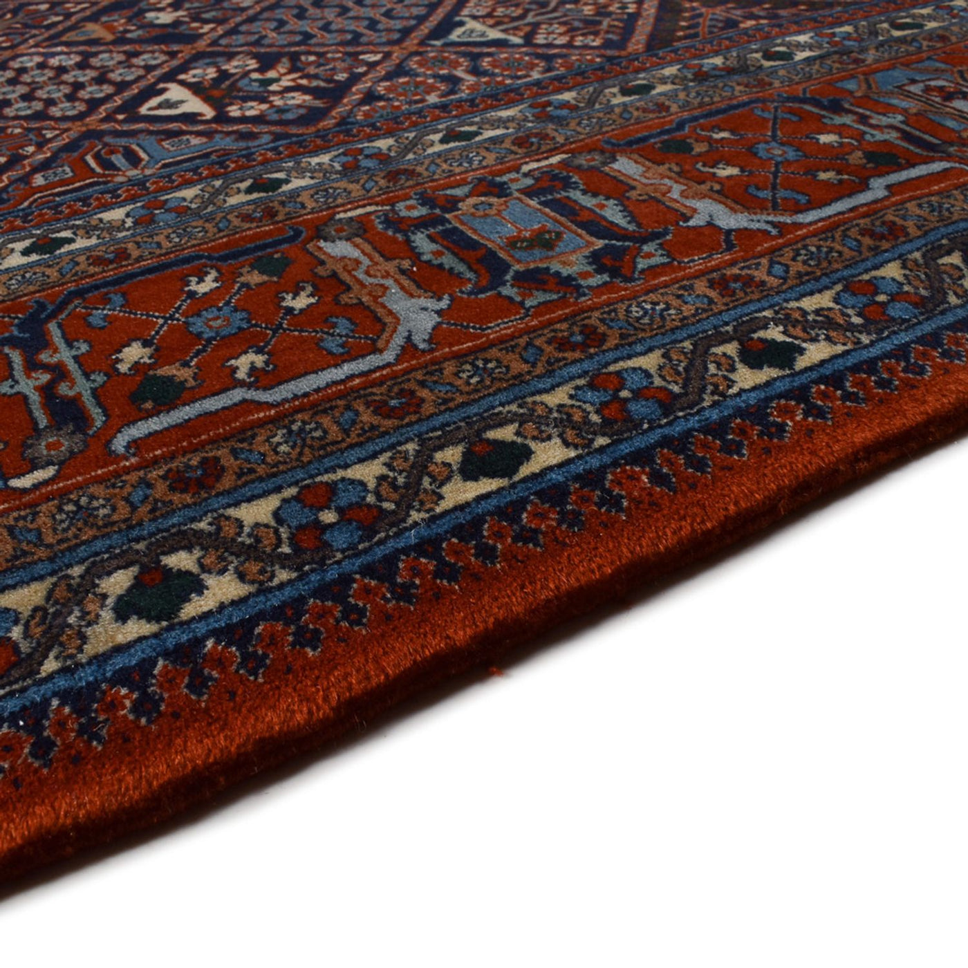 Tapete Persa - Bijar - 300 x 212 cm - vinho tinto