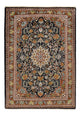 Tapete Persa - Clássico - 202 x 138 cm - azul escuro