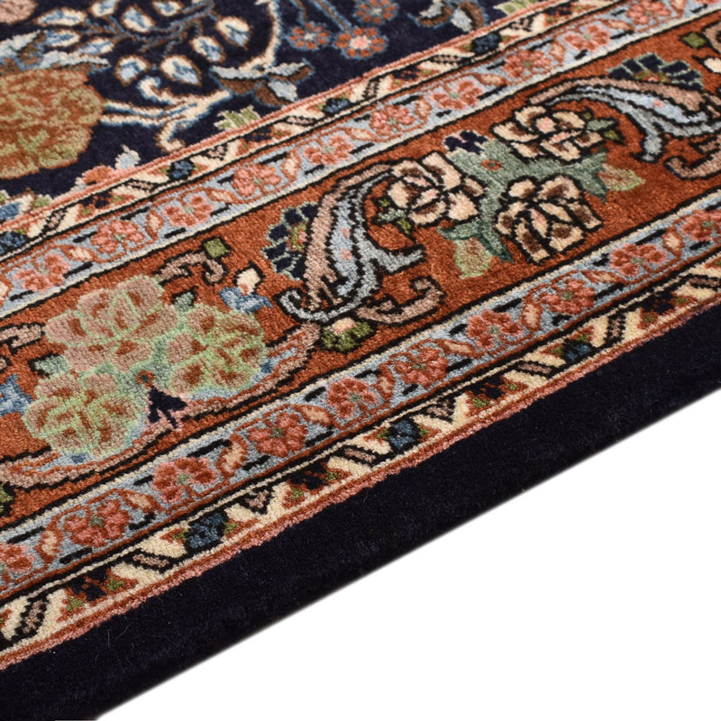 Tapete Persa - Clássico - 202 x 138 cm - azul escuro