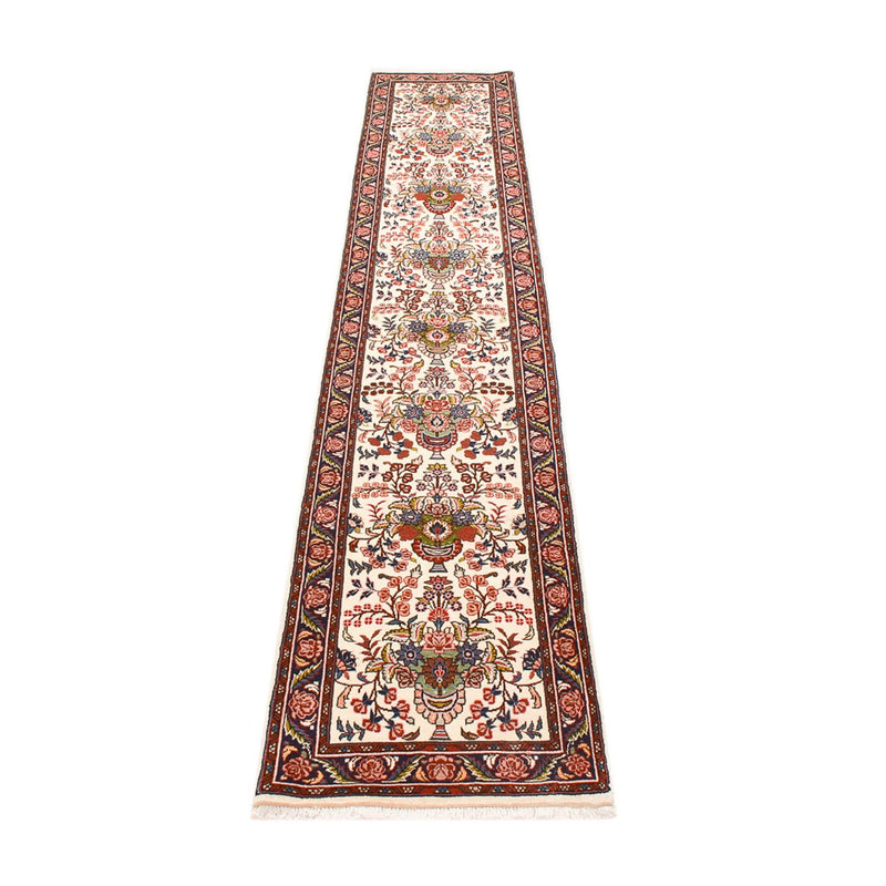 Corredor Tapete Persa - Bijar - 317 x 57 cm - bege