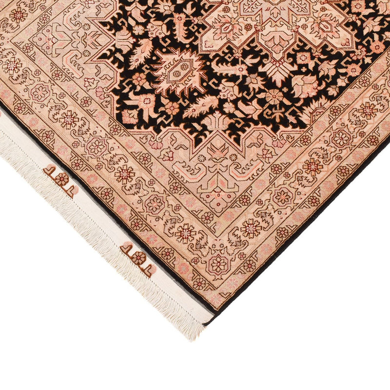 Corredor Tapete Persa - Tabriz - Royal - 305 x 80 cm - bege claro