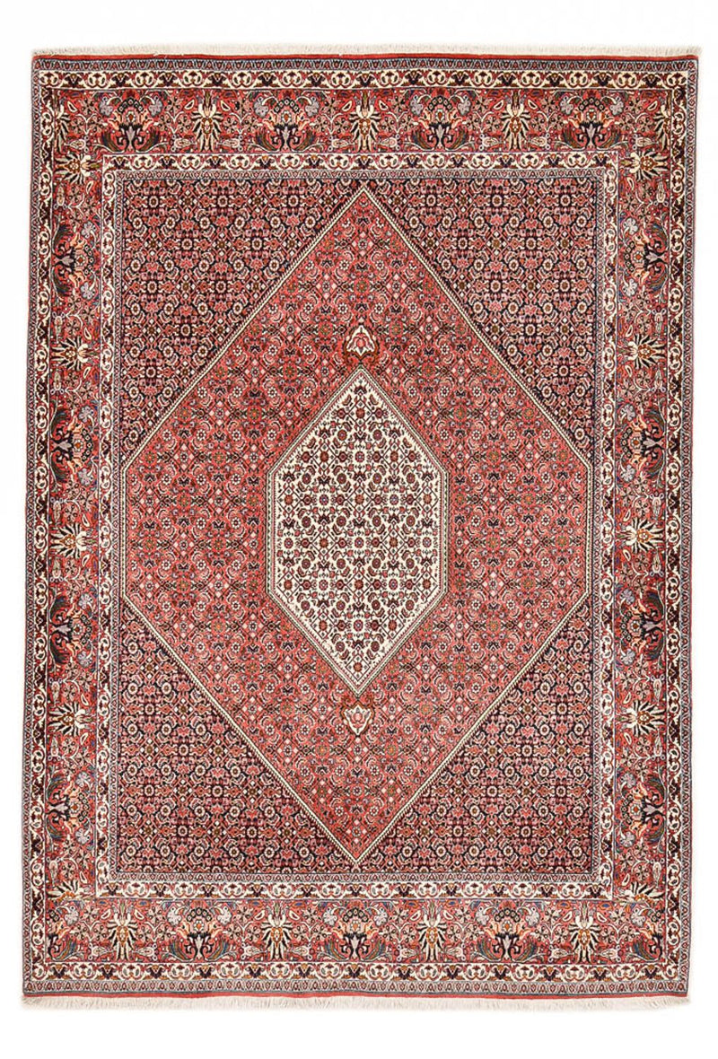 Tapete Persa - Bijar - 295 x 209 cm - ferrugem