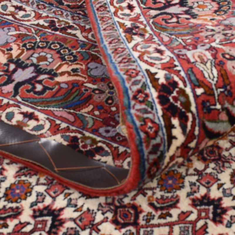 Tapete Persa - Bijar - 295 x 209 cm - ferrugem