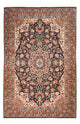 Tapete Persa - Bijar - 298 x 199 cm - azul escuro