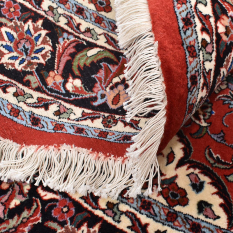 Tapete Persa - Bijar ronda  - 145 x 145 cm - vermelho