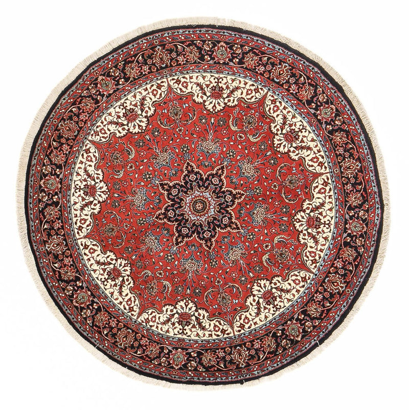 Tapete Persa - Bijar ronda  - 154 x 154 cm - vermelho