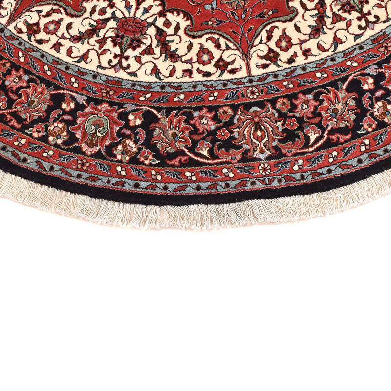 Tapete Persa - Bijar ronda  - 154 x 154 cm - vermelho