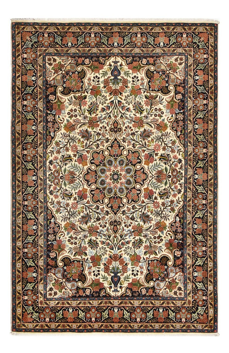 Tapete Persa - Bijar - 293 x 197 cm - areia
