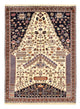 Tapete Gabbeh - Kashkuli Persa - 183 x 140 cm - multicolorido