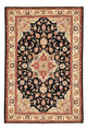 Tapete Persa - Tabriz - Royal - 203 x 142 cm - vermelho escuro