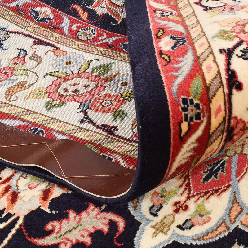 Tapete Persa - Tabriz - Royal - 203 x 142 cm - vermelho escuro
