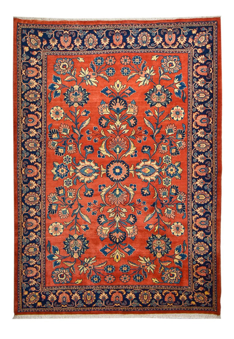 Tapete Persa - Clássico - 302 x 218 cm - vermelho