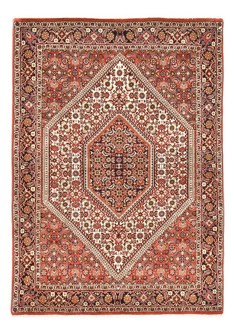 Tapete Persa - Bijar - 157 x 108 cm - vermelho