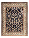 Mashhad Tapete 300x389cm - Tapete persa - Rectangular / Azul escuro / 300 x 389 cm Rectangular
