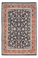 Kashmar Tapete 197x291cm - Tapete persa - azul escuro