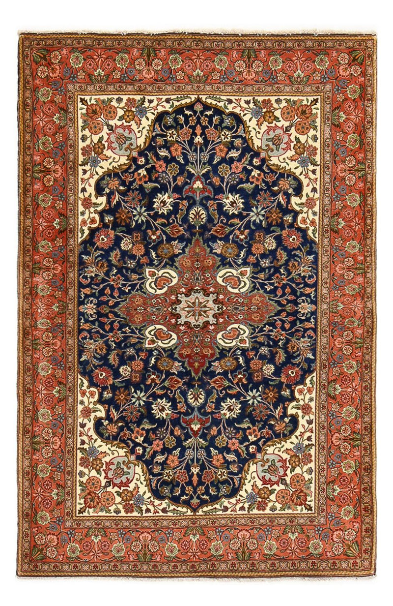 Ilam Tapete 137x208cm - Tapete persa - azul escuro