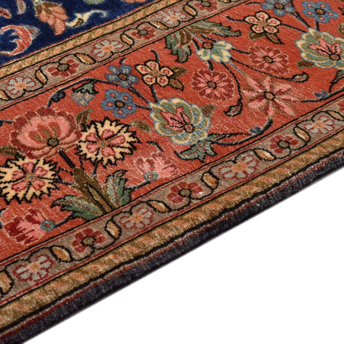 Ilam Tapete 137x208cm - Tapete persa - azul escuro