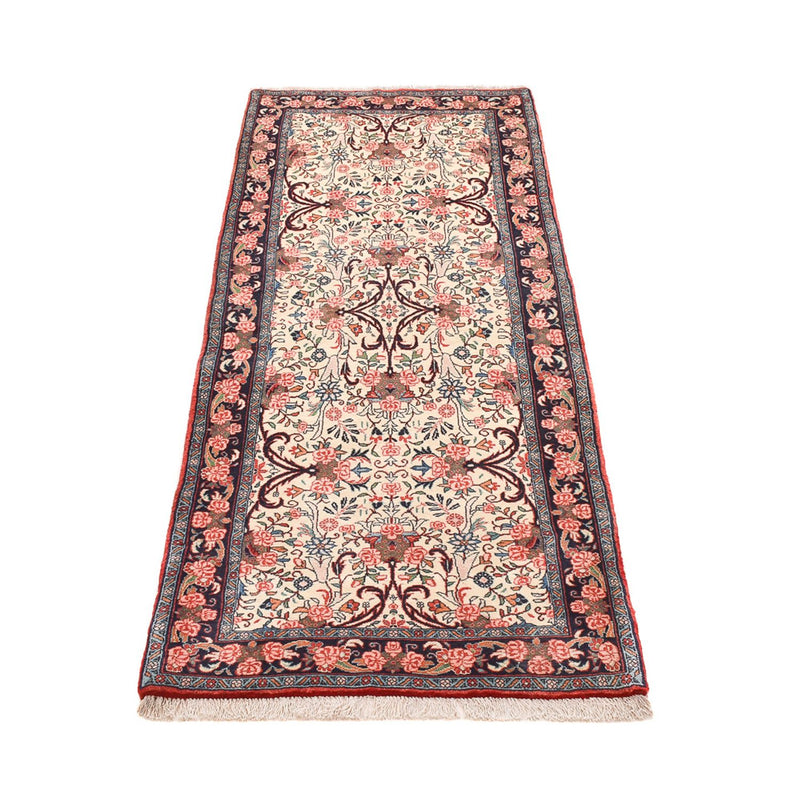 Corredor Tapete Persa - Bijar - 210 x 78 cm - bege