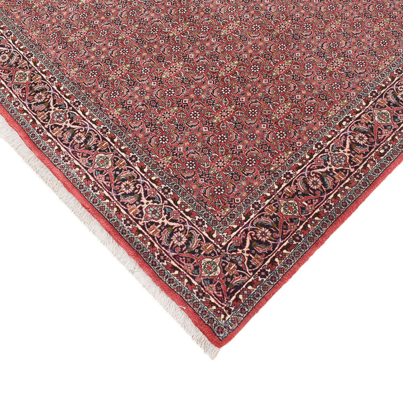 Corredor Tapete Persa - Bijar - 393 x 152 cm - ferrugem