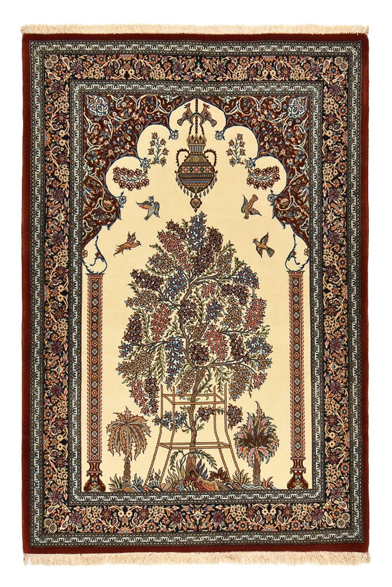 Ilam Tapete 136x200cm - Tapete persa - bege claro