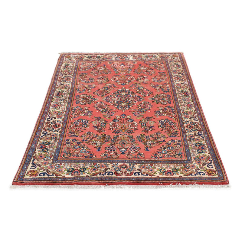 Tapete Persa - Clássico - 202 x 128 cm - vermelho claro