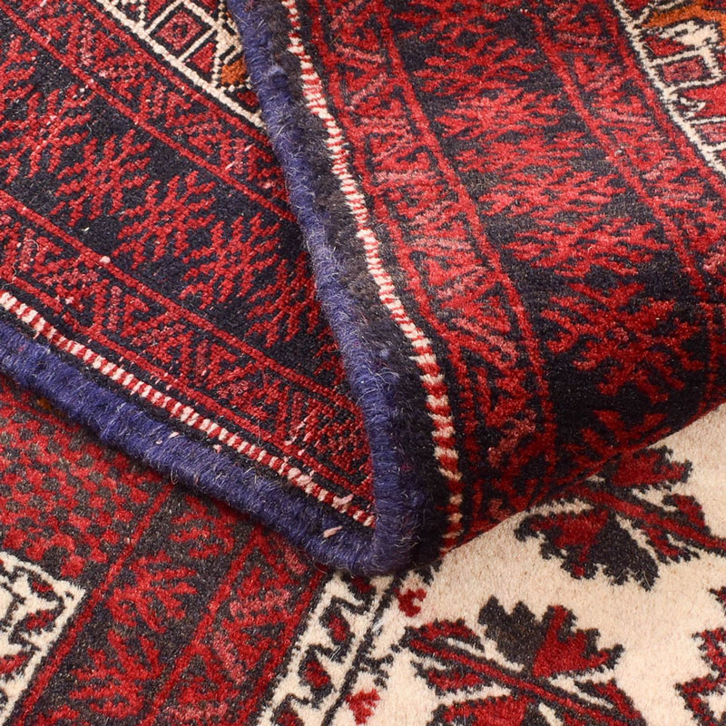 Tapete Baluch - 143 x 97 cm - multicolorido