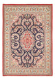 Tapete persa - Ghom - 300 x 210 cm - azul escuro