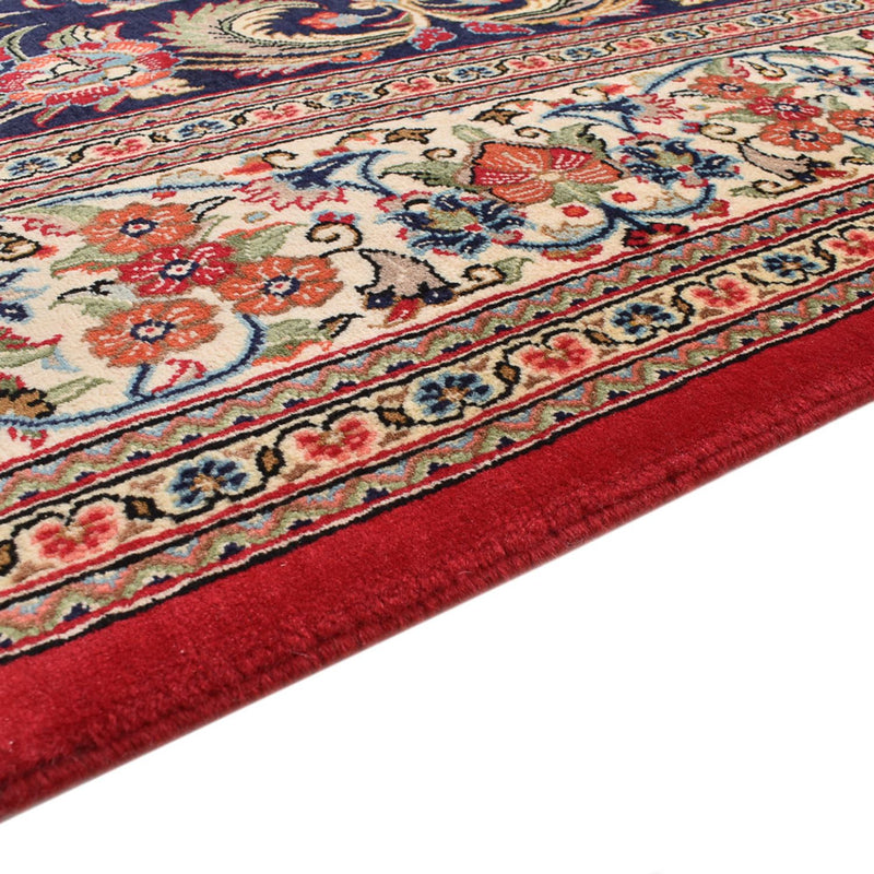 Tapete persa - Ghom - 300 x 210 cm - azul escuro