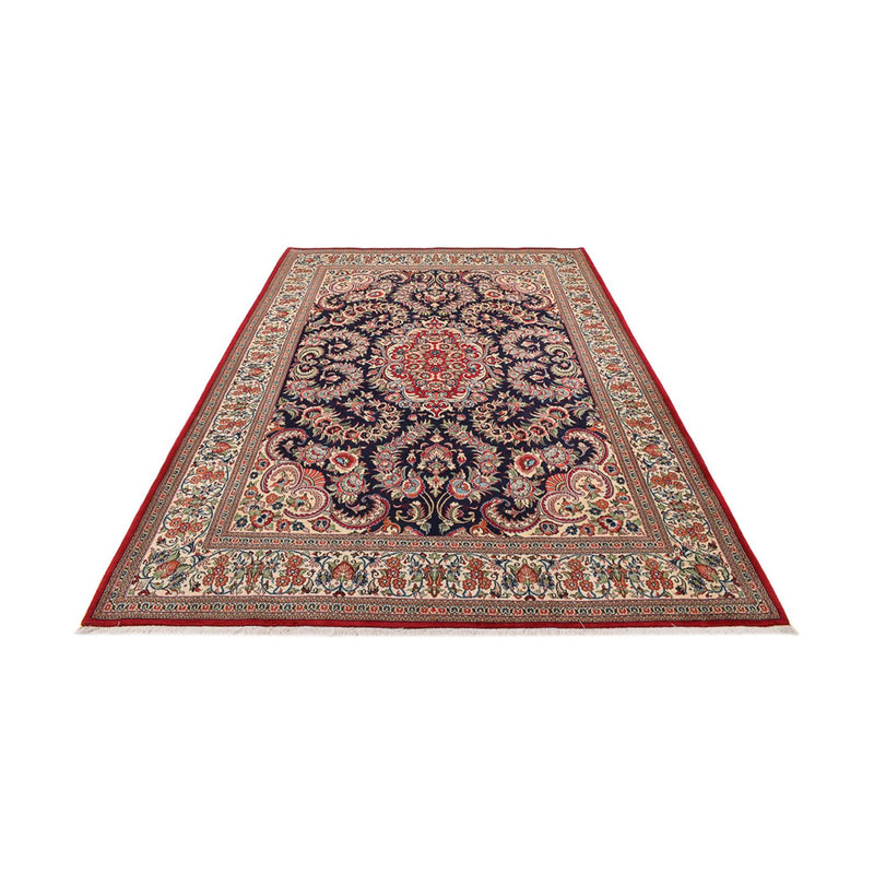 Tapete persa - Ghom - 300 x 210 cm - azul escuro
