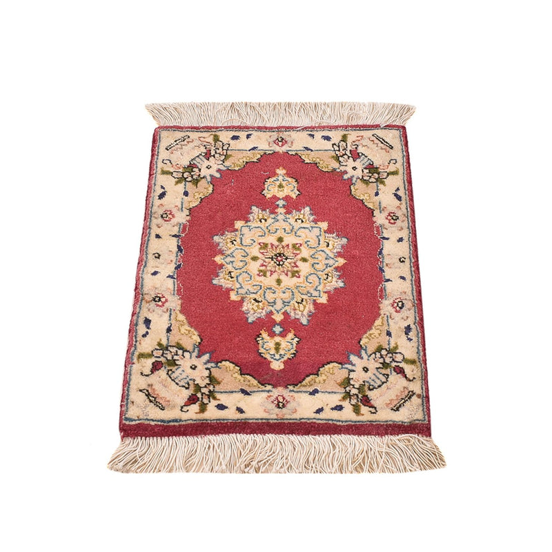 Tapete Gabbeh - Kashkuli Persa - 40 x 40 cm - vermelho