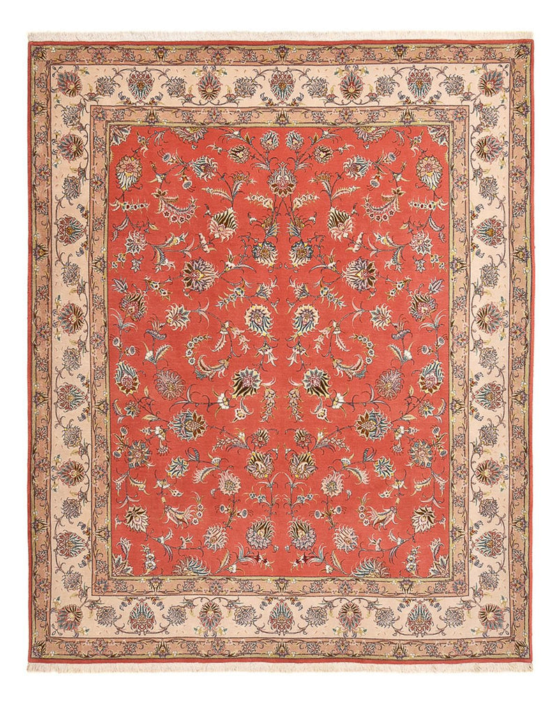 Tapete Persa - Tabriz - Royal - 309 x 242 cm - vermelho