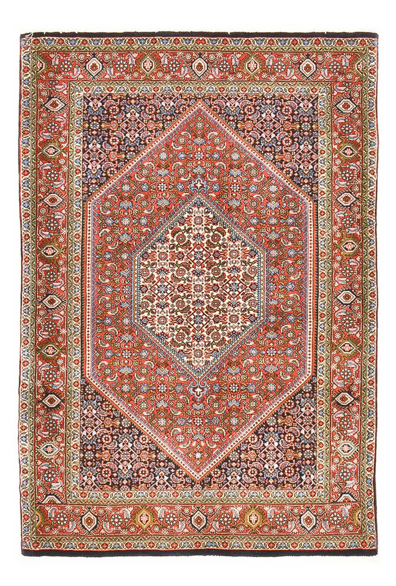 Tapete Persa - Bijar - 165 x 111 cm - ferrugem