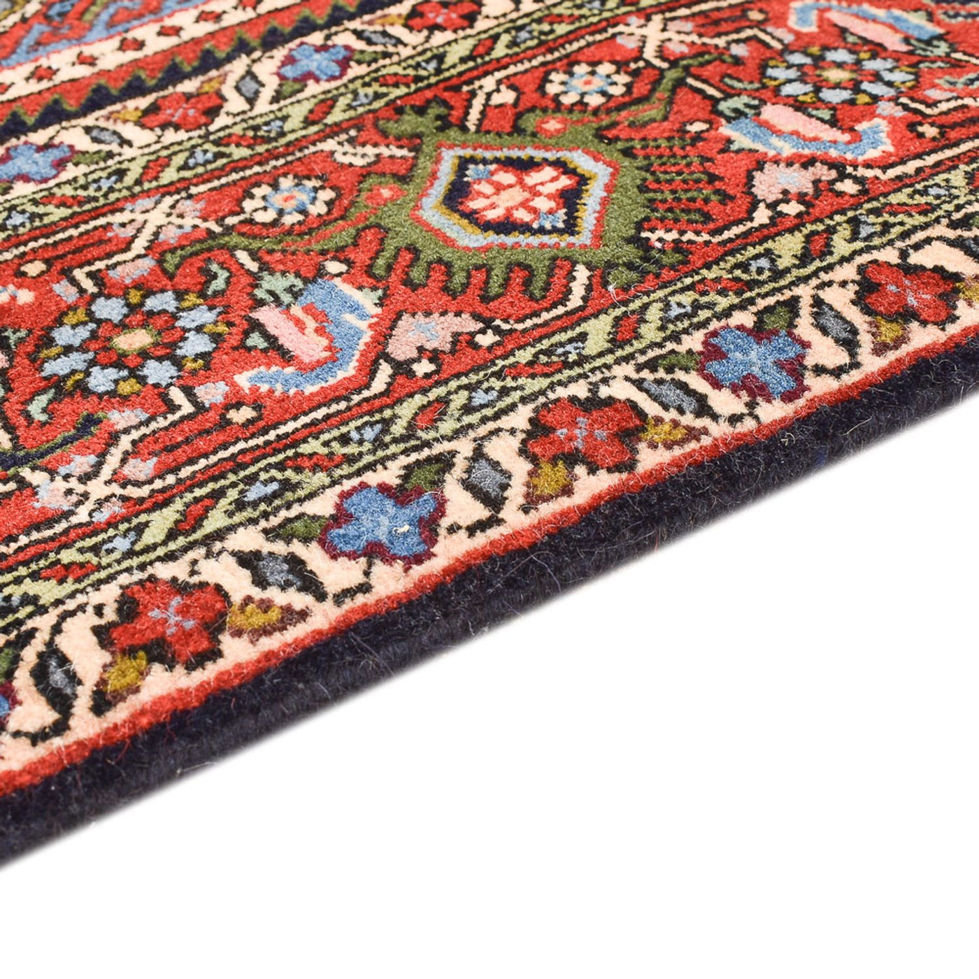 Tapete Persa - Bijar - 165 x 111 cm - ferrugem