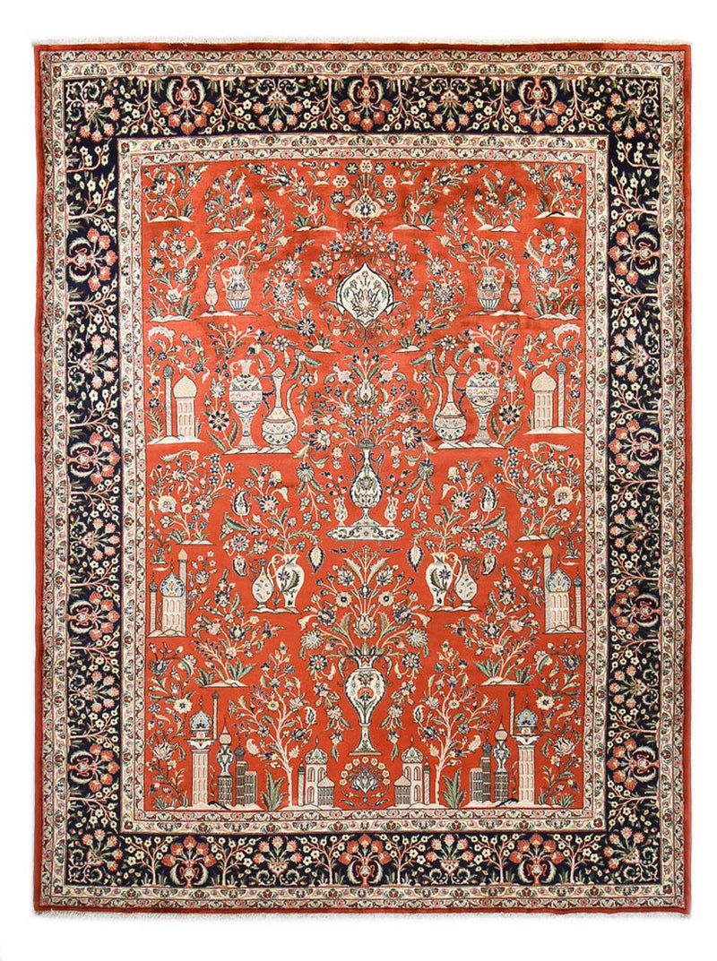 Tapete Persa - Clássico - Real - 398 x 298 cm - vermelho